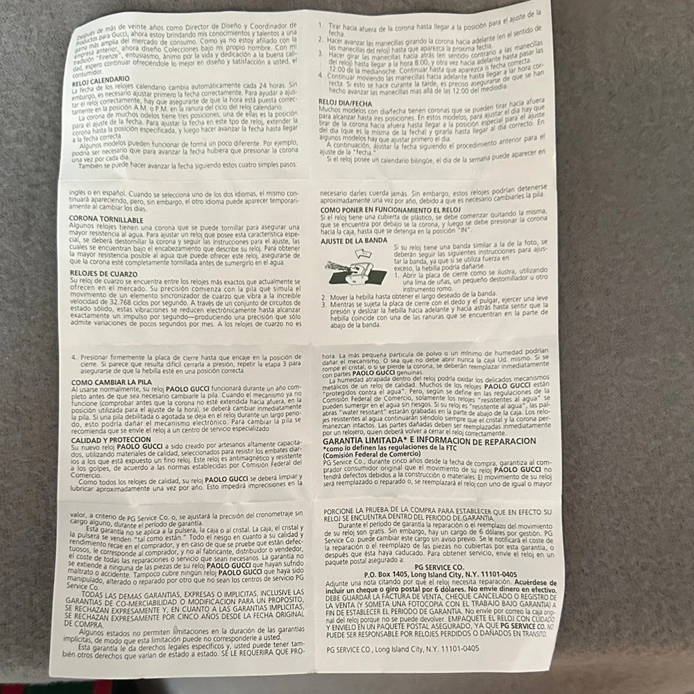 Gucci Paolo Gucci Genuine Diamond and Leather Watch - Picture 6 of 16